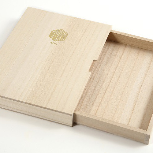 満州誰朱　桐箱付 桐箱】御朱印帳ケース(1冊用）引き出し（スライド）式桐箱