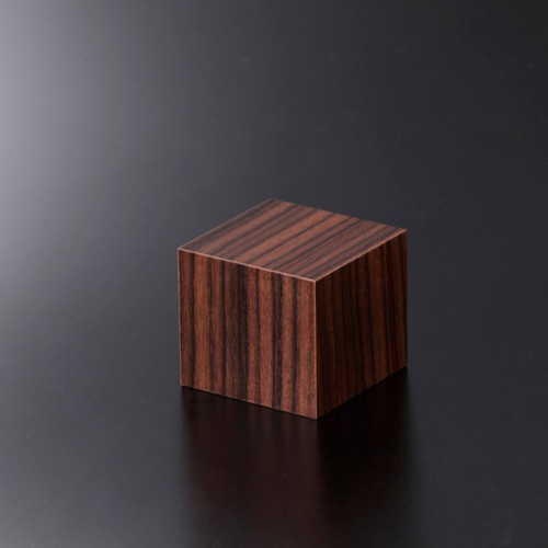 アンティーク　木目台座 在庫限り】【台座】ローズウッドのアンティーク調台座（ブロック