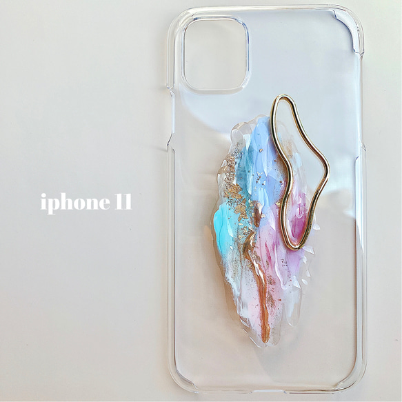 【iPhone11】nuance iPhone case  ニュアンスiPhoneケース　ニュアンス携帯ケース 1枚目の画像