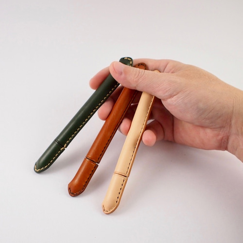 革まきペン / Leather Pen『0.5mmのインクペンを革で包み込んで