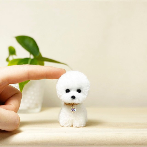 Creema限定】 《受注制作》ビションフリーゼ Sサイズ ワンコ グッズ