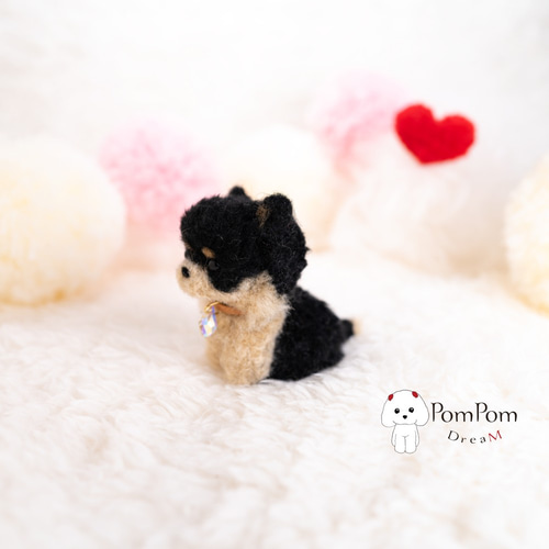 受注制作】チワワ ブラックタン SSサイズ うちの子 グッズ かわいい