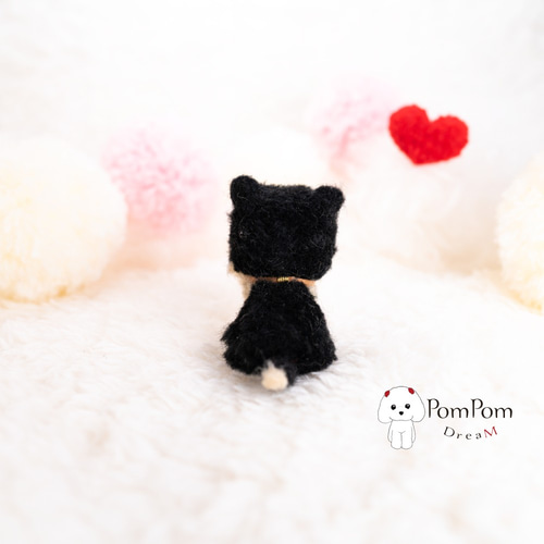 受注制作】チワワ ブラックタン SSサイズ うちの子 グッズ かわいい