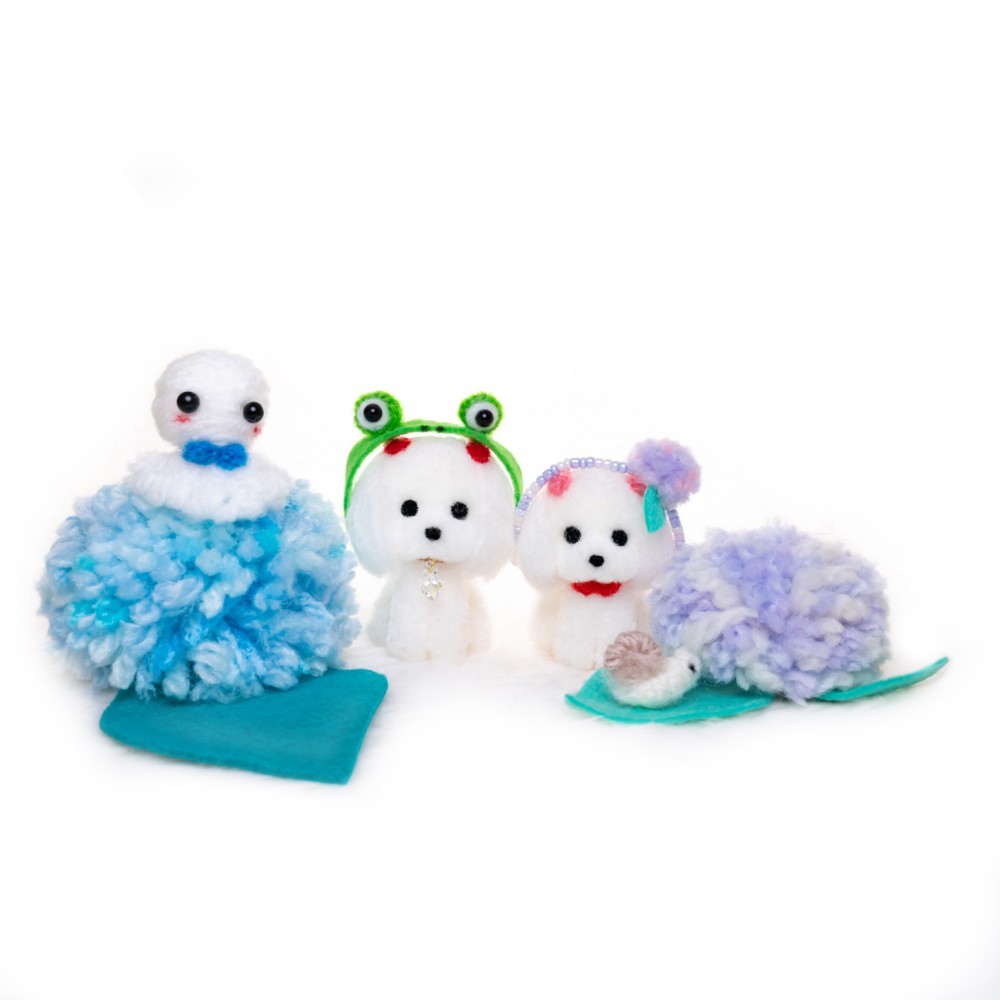 【受注制作】araco(あらこ)　Sサイズ PomPom Dream看板犬