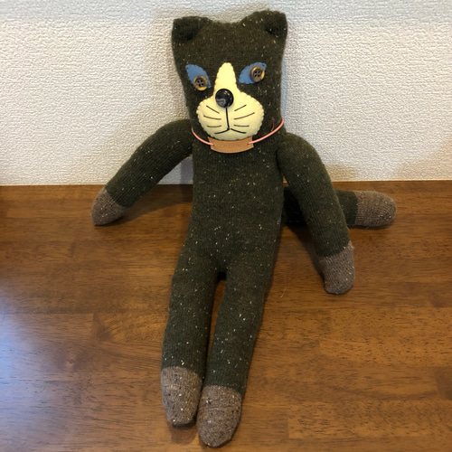 受注製作】黒猫ちゃんのぬいぐるみ ぬいぐるみ charuru 通販