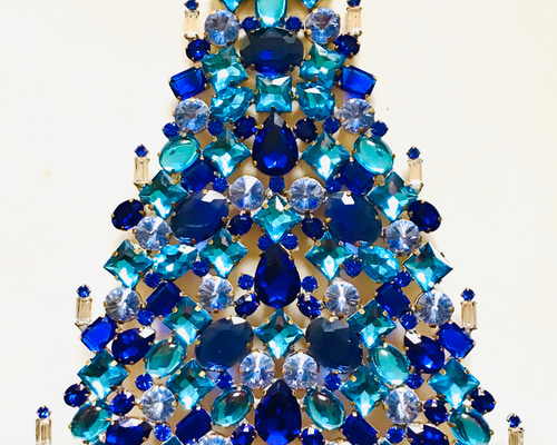 チェコガラス ビンテージ クリスマスツリー ヴィンテージ チェコ