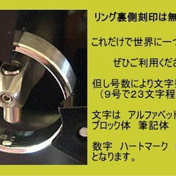 オー！マイファミリーリングヴァージョン3　犬リング　猫リング　足跡タイプ 6枚目の画像