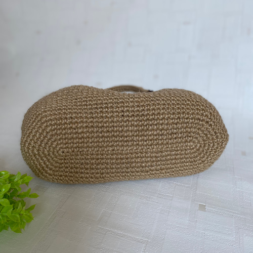 受注製作 麻紐バッグ A4サイズ手持ち用 かごバッグ Kikko 通販