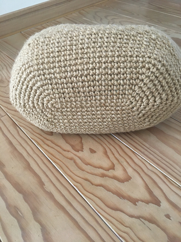 【再販】受注制作　麻紐バッグ 3枚目の画像