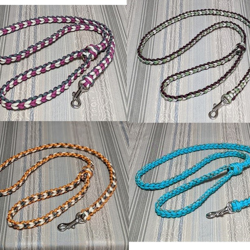 パラコードリード　ラブラブ編みカフェリード　スカイブルー　№096 Amazon | パラコードリード ハート編み ラブラブ編み カフェ