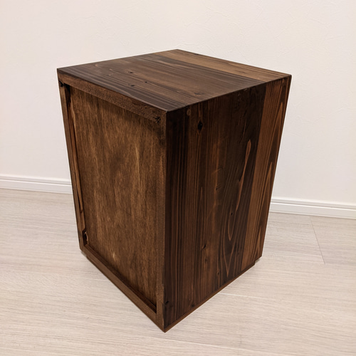 チェスト 引き出し収納 杉無垢集成材使用 ダークウォールナット色