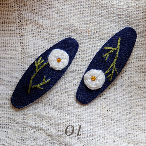 Amazon | JianJian's Home 刺繍キット ヘアピン セット1個セット
