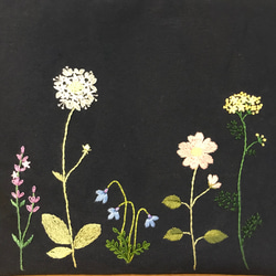 花刺繍　ミニバッグ 4枚目の画像