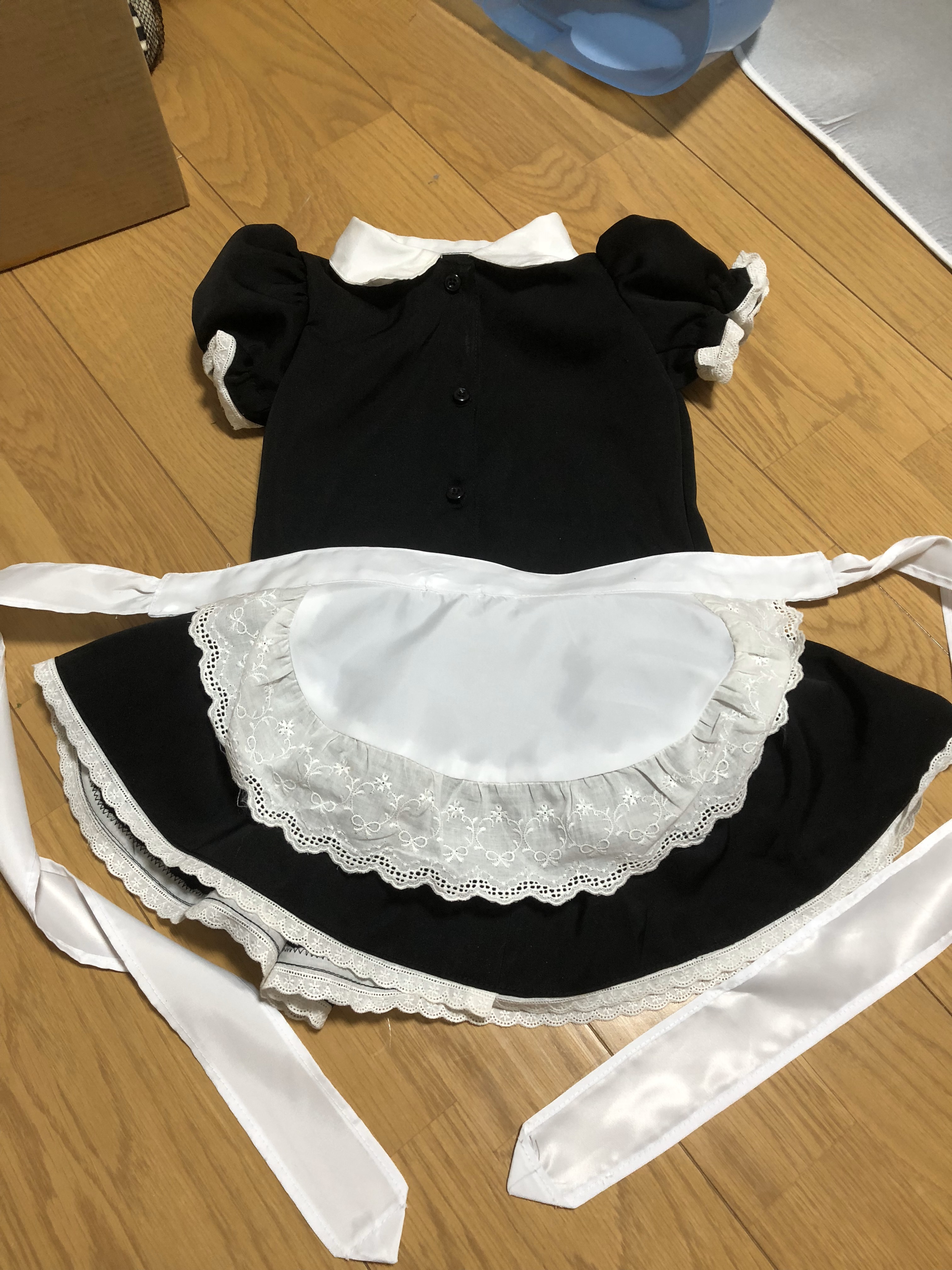 S様専用ページ 見習いメイド服 手作り衣装 メイド服 男性LL