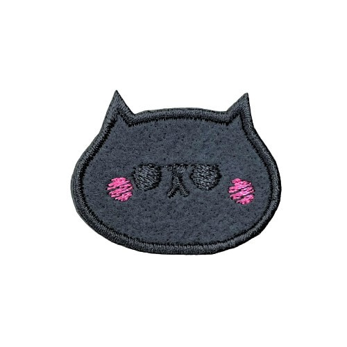 刺繍ワッペン にゃんこ【エキゾチック】 ワッペン・アップリケ MONSTER 