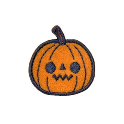 刺繍ワッペン　ハロウィン【ジャック】 1枚目の画像