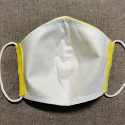 ★薄型★　ハンドメイド　立体マスク　子ども用（黄色） CC-9 3枚目の画像