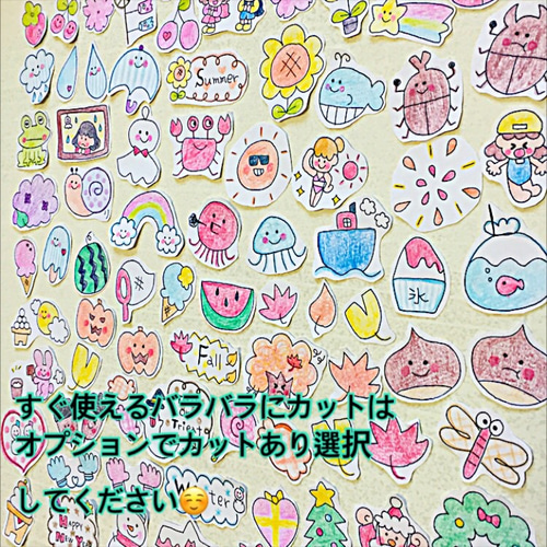 コメントカードセット③動物 イラスト tiki 通販 8486502｜Creema