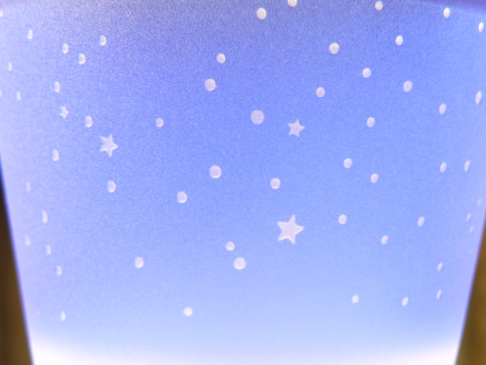 △  星降る京の都のタンブラー～１２星座 　青（1個）