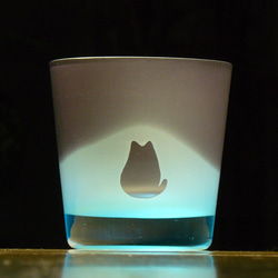 星座和冷起見玻璃的貓 - 利奧淺藍紫色×（1） 第2張的照片