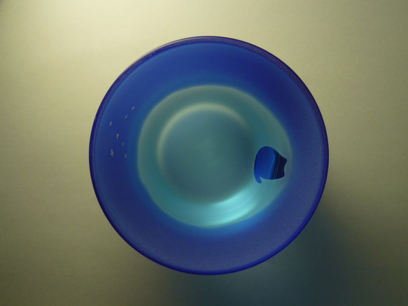 冷起見，貓和星座玻璃的冰茶 - 天鵝淺藍色×藍色（1） 第5張的照片