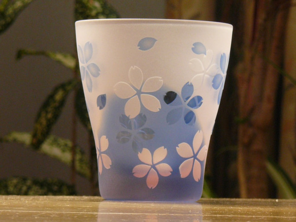 櫻花免費玻璃（A）藍色x粉色（1） 第3張的照片