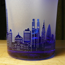 花火の街のタンブラー(東京）　 青（1個） 7枚目の画像