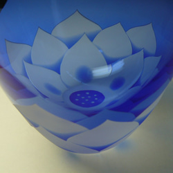 蓮花免費玻璃藍（1） 第5張的照片