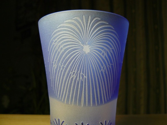 花火の街のタンブラー　～長岡　青（1個） 7枚目の画像