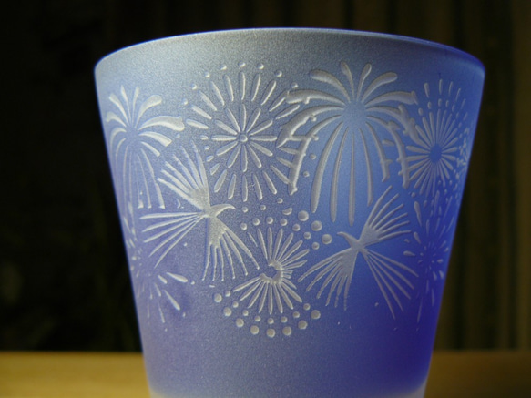 花火の街のタンブラー　～長岡　青（1個） 8枚目の画像