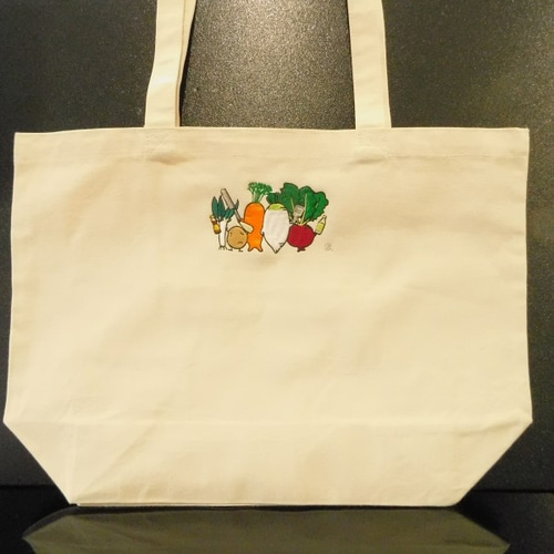 こゆびたべる　直筆サイン入り　キャンバスアート　トートバッグ 楽天市場】[半額SALE] コットンキャンバス トートバッグ A4対応