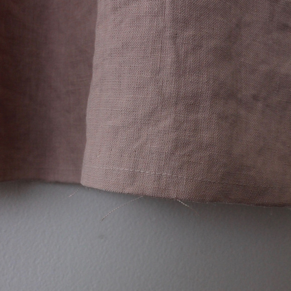 【受注生産】リネン マキシ ストラップワンピース　イエロー　ほか 10枚目の画像