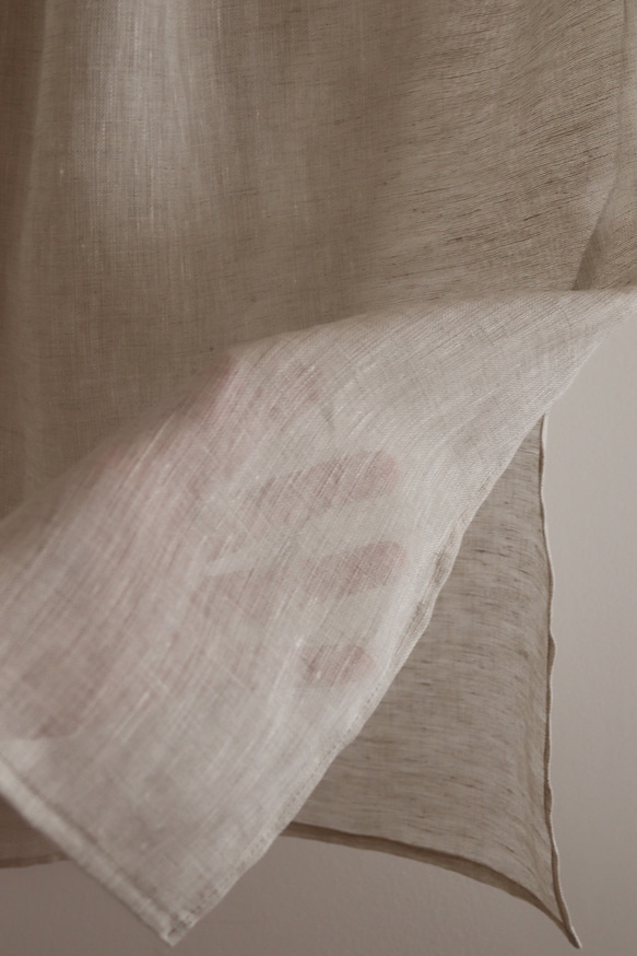 【再販】リネン100%　ペチコート 4枚目の画像