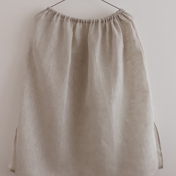 【再販】リネン100%　ペチコート 5枚目の画像