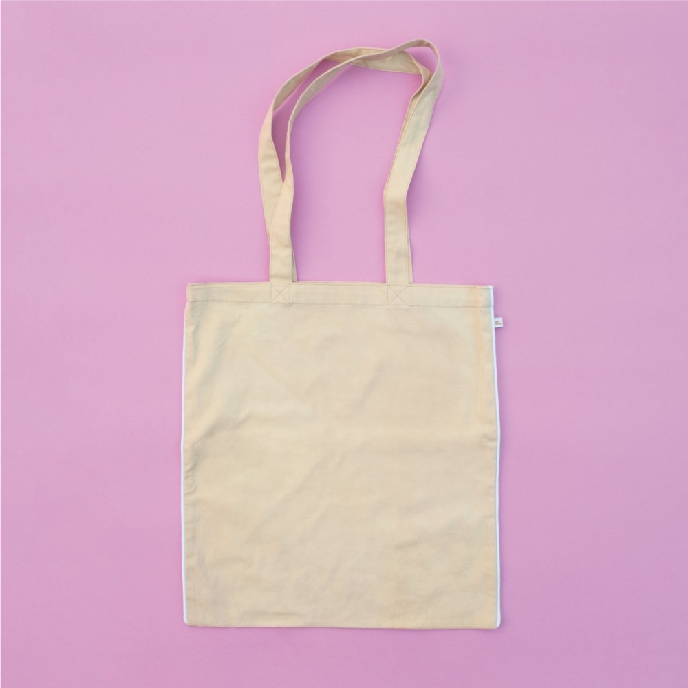 【草木染め/1点もの】トートバッグ - ヤナギラン