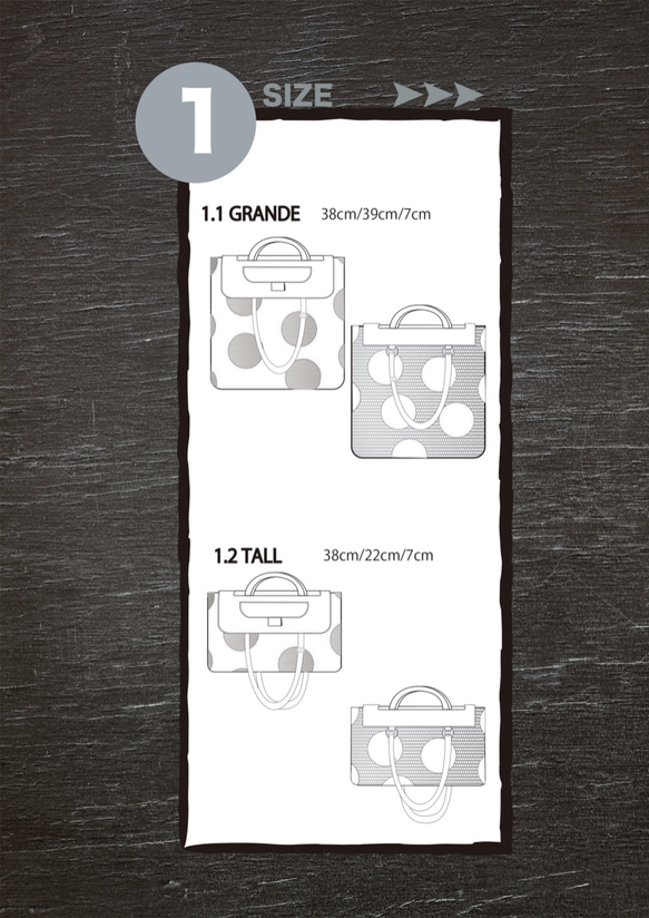 2wayバッグdeタイベック＆　メッシュ　異素材メランジェ　Tall サイズ 4枚目の画像