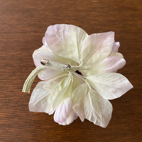 布花 コサージュ 可憐な花たち パープル 染め花 コサージュ 布花 コサージュ 可憐な花たち パープル 染め花 コサージュ