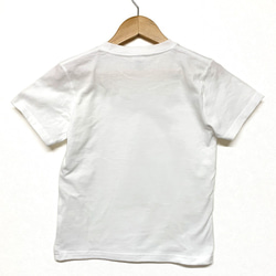 Tシャツ 『 娘 』フラワーネーム 半袖 前面 女の子 キッズ ジュニア 2枚目の画像
