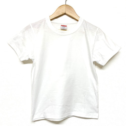 Tシャツ 『 むすこ 』 木札風 半袖 背面 男の子 キッズ ジュニア 2枚目の画像