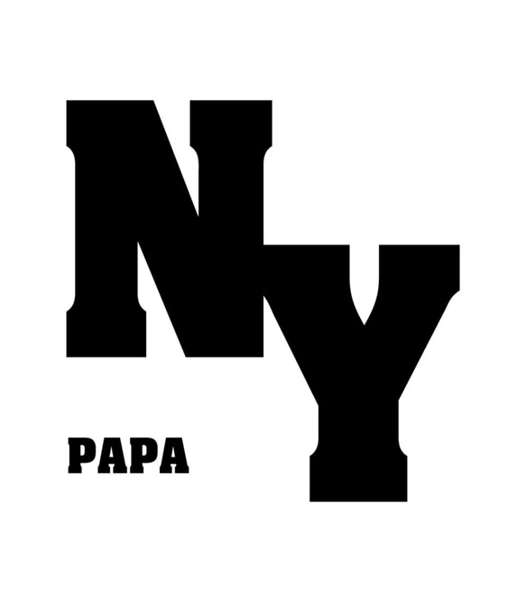 Tシャツ 『 PAPA MAMA KIDS BABY 』 NY(ニューヨーク) 前面 半袖 組み合わせ自由 セット 親子 6枚目の画像