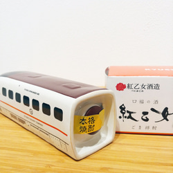 九州新幹線800系つばめ(紅乙女) 列車プレミアムボトル焼酎 6枚目の画像
