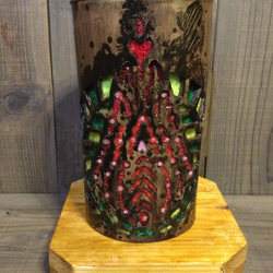 竹明かり•竹灯籠　「火の鳥と月桂樹」 2枚目の画像