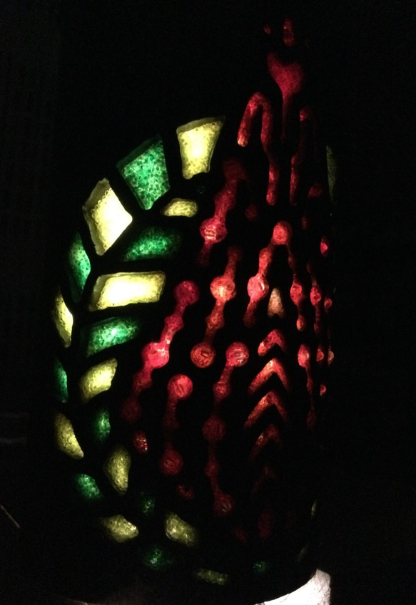 竹明かり•竹灯籠　「火の鳥と月桂樹」 3枚目の画像