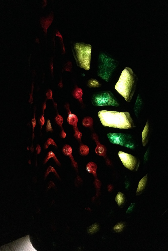 竹明かり•竹灯籠　「火の鳥と月桂樹」 5枚目の画像