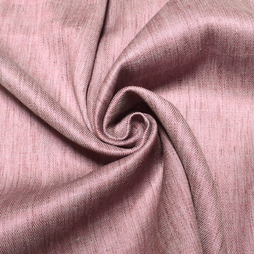 ピンク色のビスコースリネン K28輸入生地 イタリア製 生地 輸入生地屋