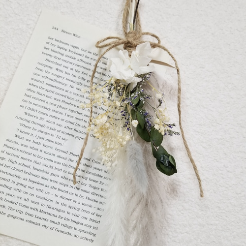 ドライフラワー プリザーブドフラワー スワッグ ブーケ アンティーク