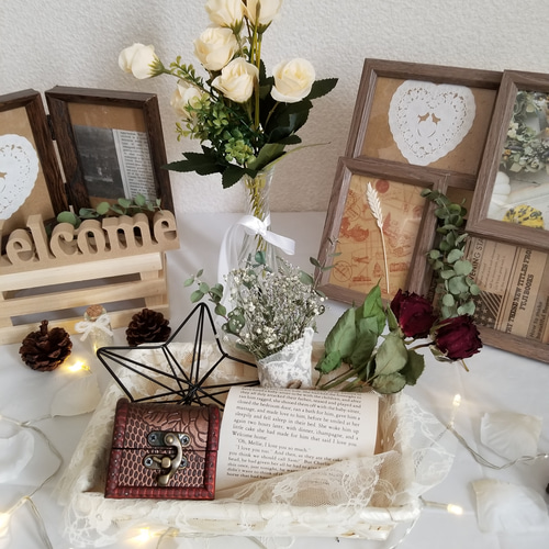 超お得！豪華セット☆ブラウン☆ナチュラルアンティーク☆ドライ