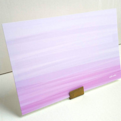 成人彩色“紫色”明信片/3 件套 Naturaco 第1張的照片