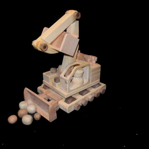 匠　手作り　木製　ショベルカー　木育　wood 高級　おもちゃ　知育　玩具　子供 Amazon.co.jp: 匠 手作り 木製 ショベルカー 木 wood 高級