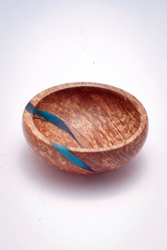 ポロウニアウッドトレイ 天然木 ボウル ウッドトレイ 黒木 ウッド